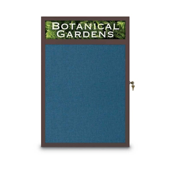 Open Faced Traditional Corkboard, 60x48"